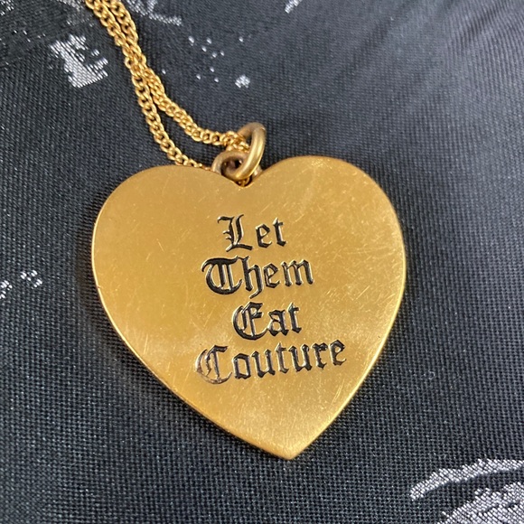 Y2K Juicy Couture 3-Strand Charm Necklace in Pink Heart Gift Box - Picture 3 of 10